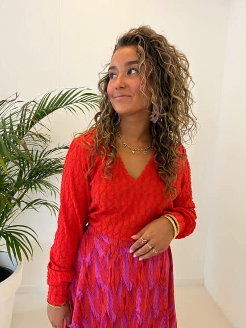 Lofty Manner Top Jet Coral