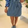 Lofty Manner Skirt Vive Denim Blue