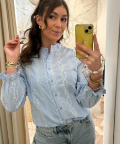 Megan Blouse Little Flowers Blue*