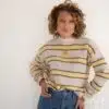 Emma Sweater Striped Yellow |