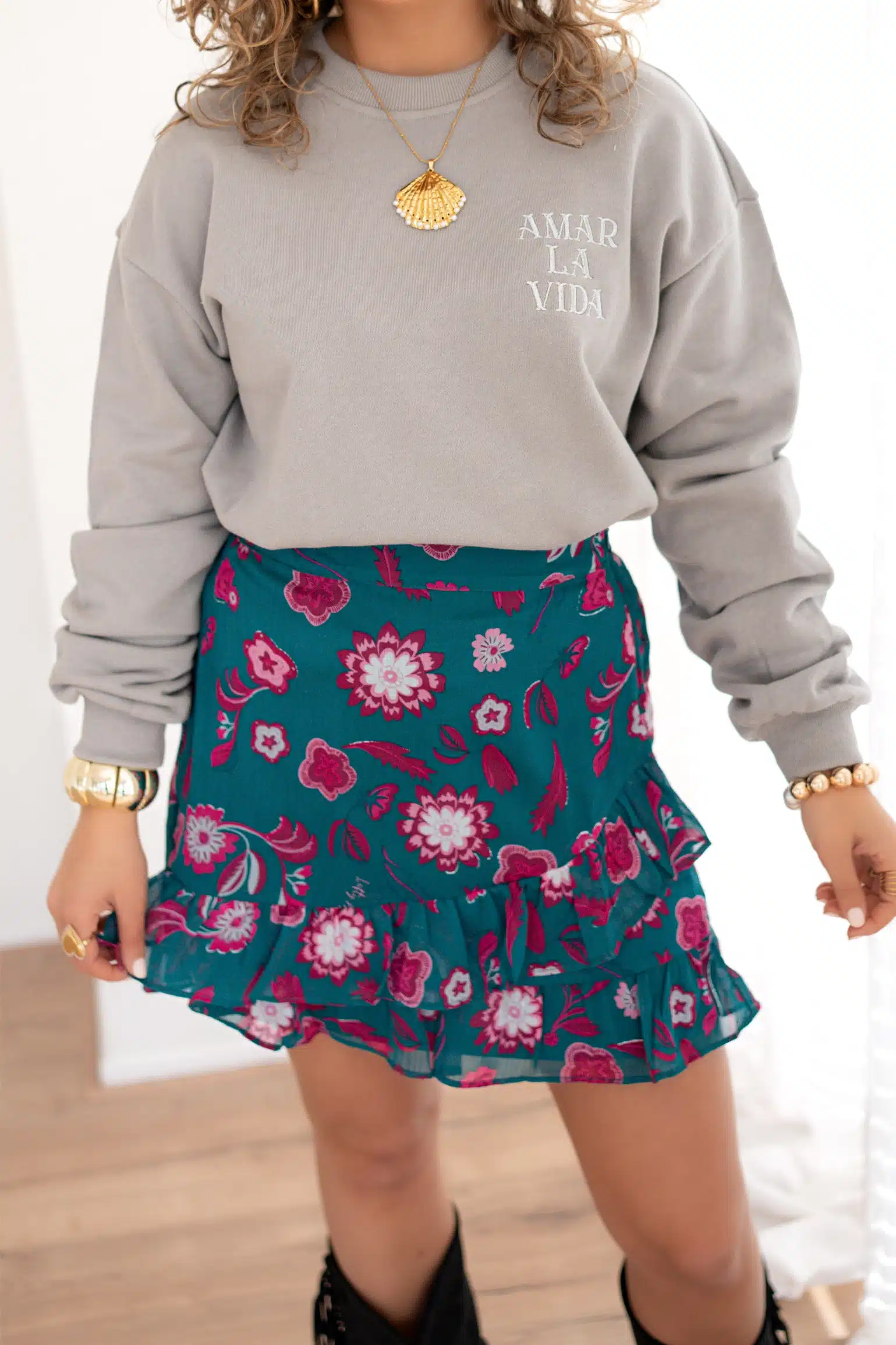 Lofty Manner Sweater Brinley Grey - Afbeelding 3