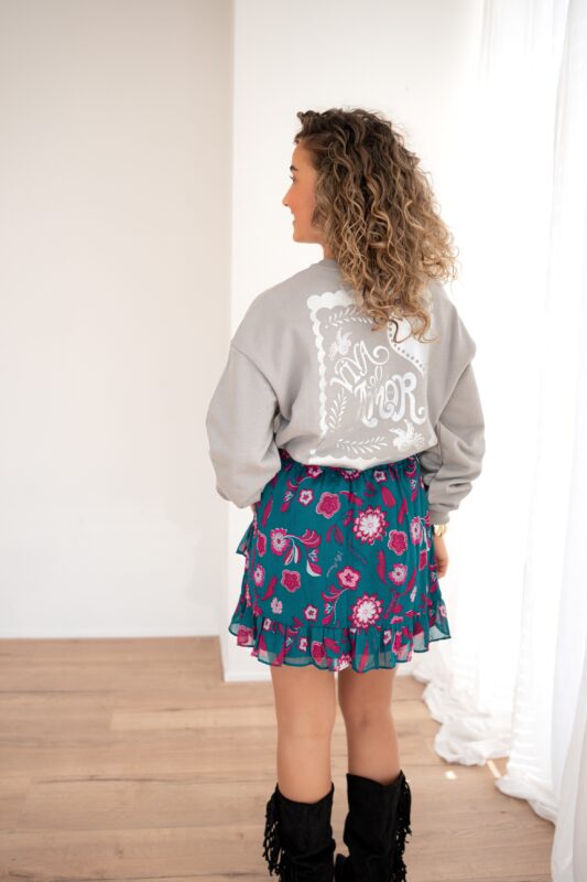 Alternative view of Lofty Manner Sweater Brinley Grey