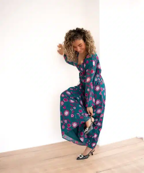 Alternative view of Lofty Manner Dress Caela Silver Flower
