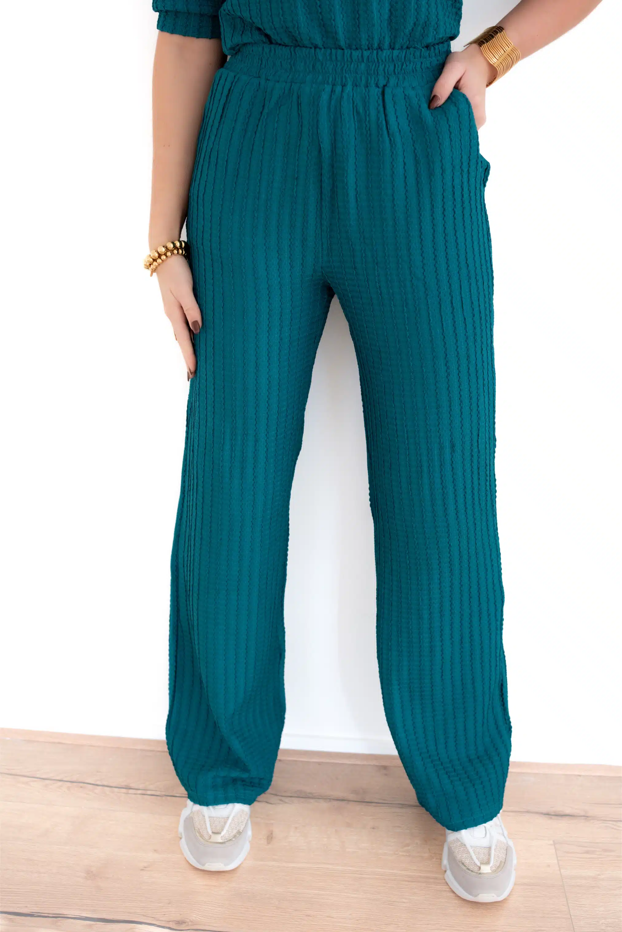 Lofty Manner Trouser Amaris Teal - Afbeelding 2