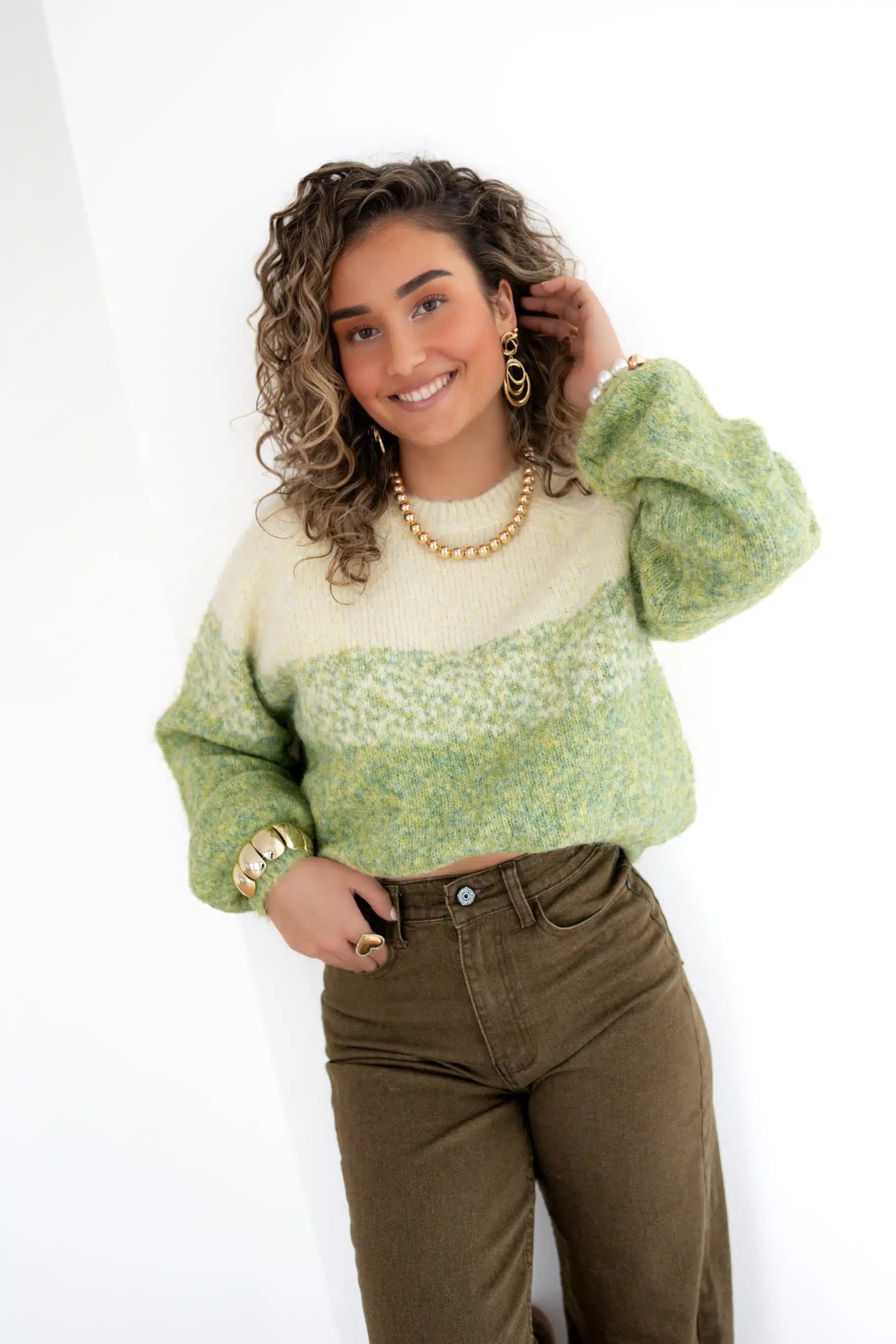 Nina Sweater Green ~