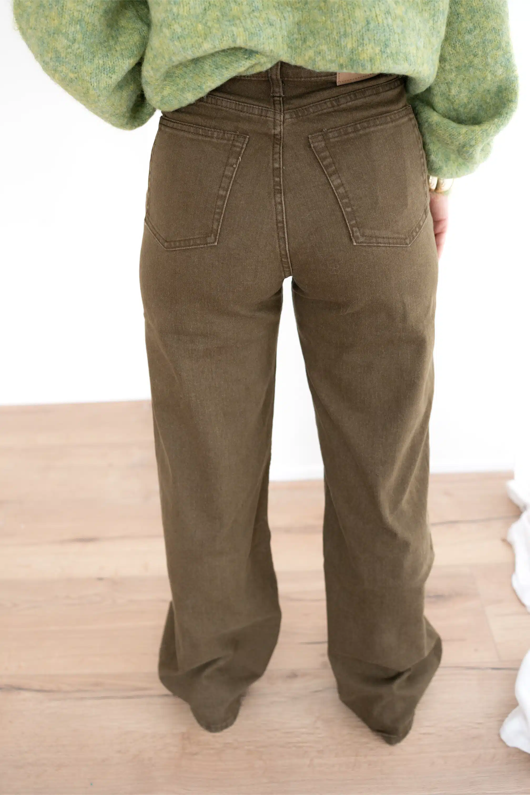 Isabel Wide Leg Jeans Army 7172 - Afbeelding 4