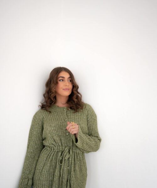 Alternative view of Merel Strik Cardigan Green |