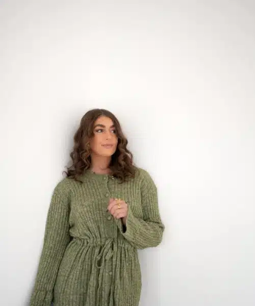 Alternative view of Merel Strik Cardigan Green |