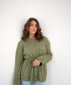 Merel Strik Cardigan Green |