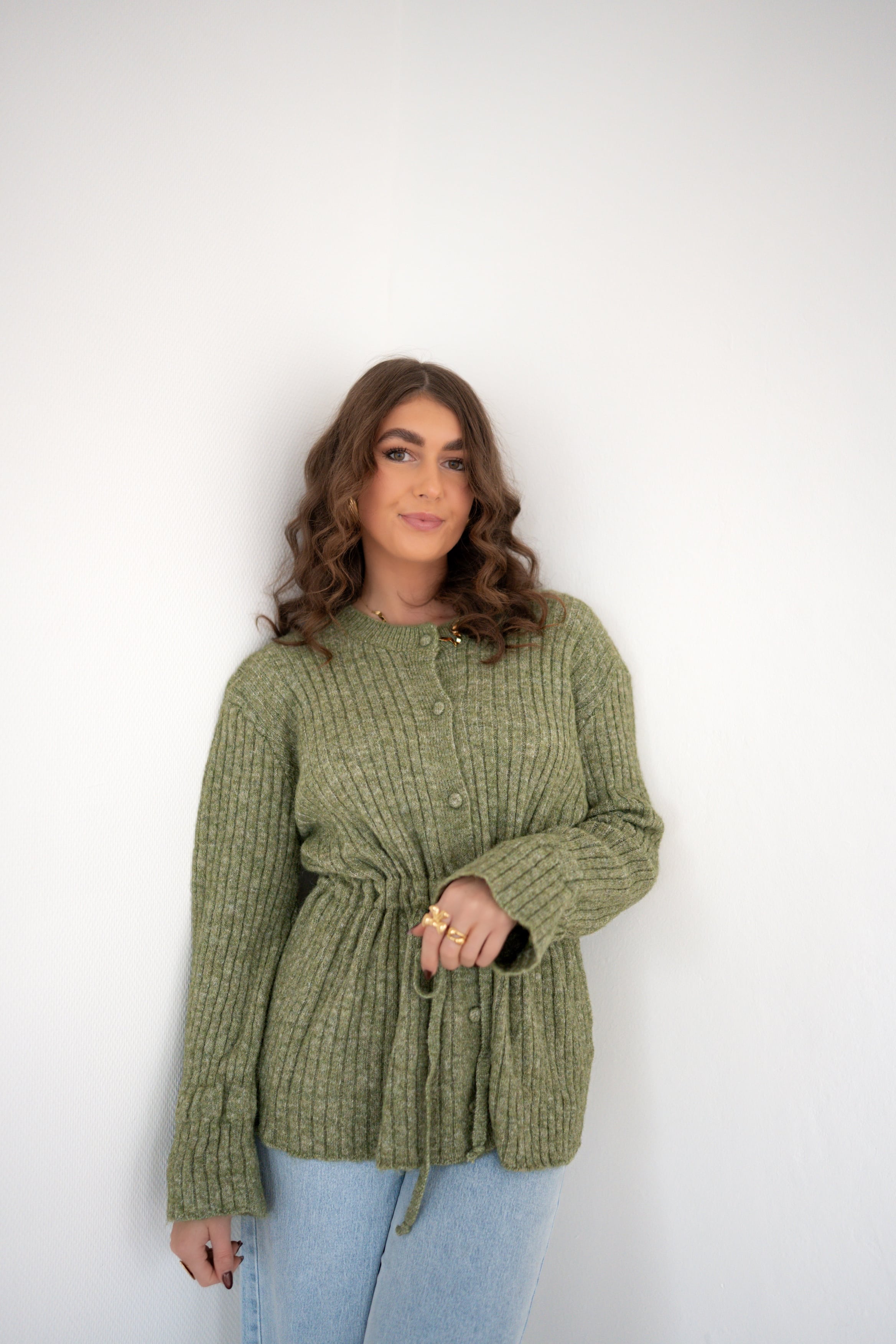 Merel Strik Cardigan Green |