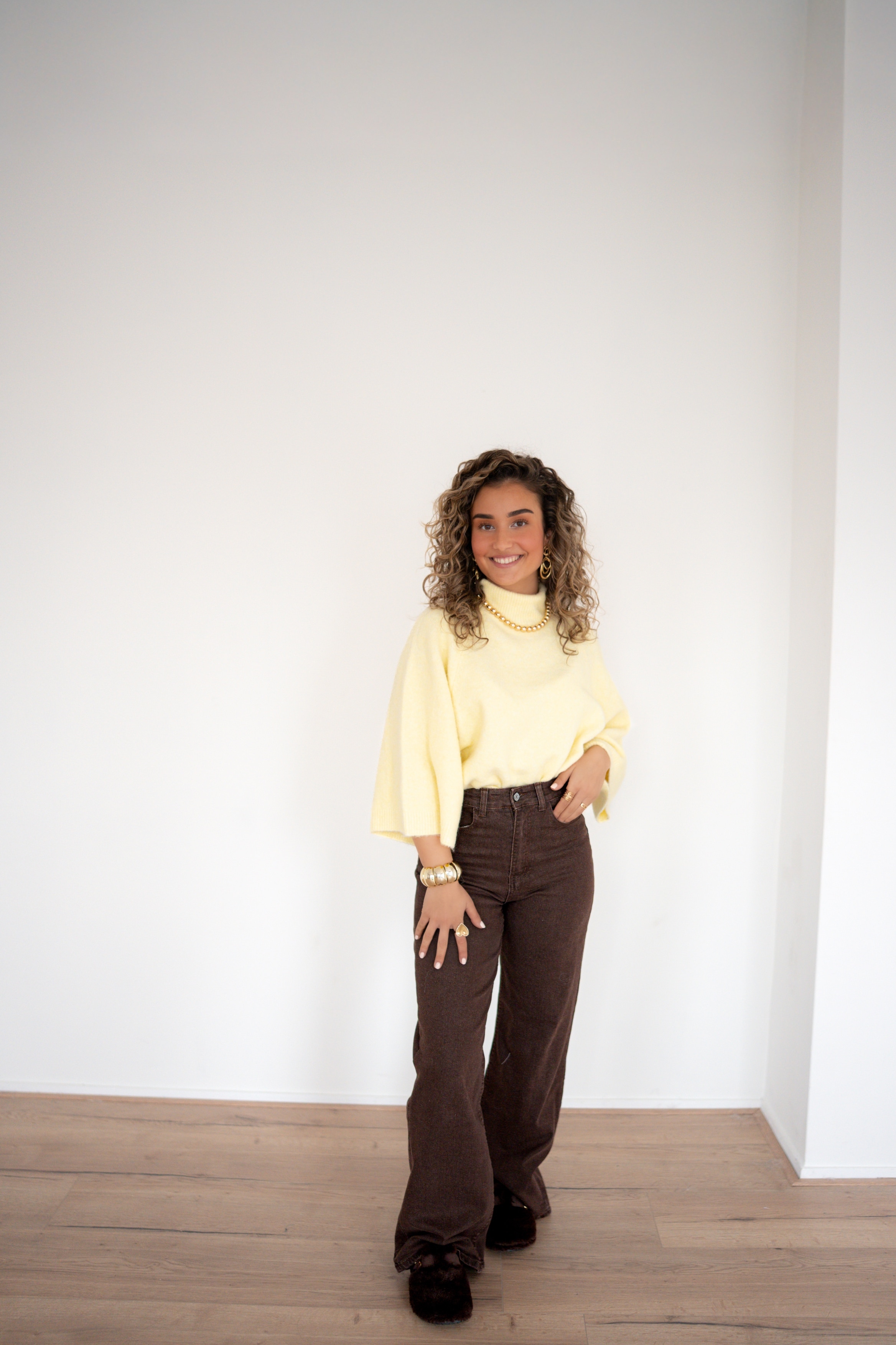 Tina Sweater Yellow * - Afbeelding 7