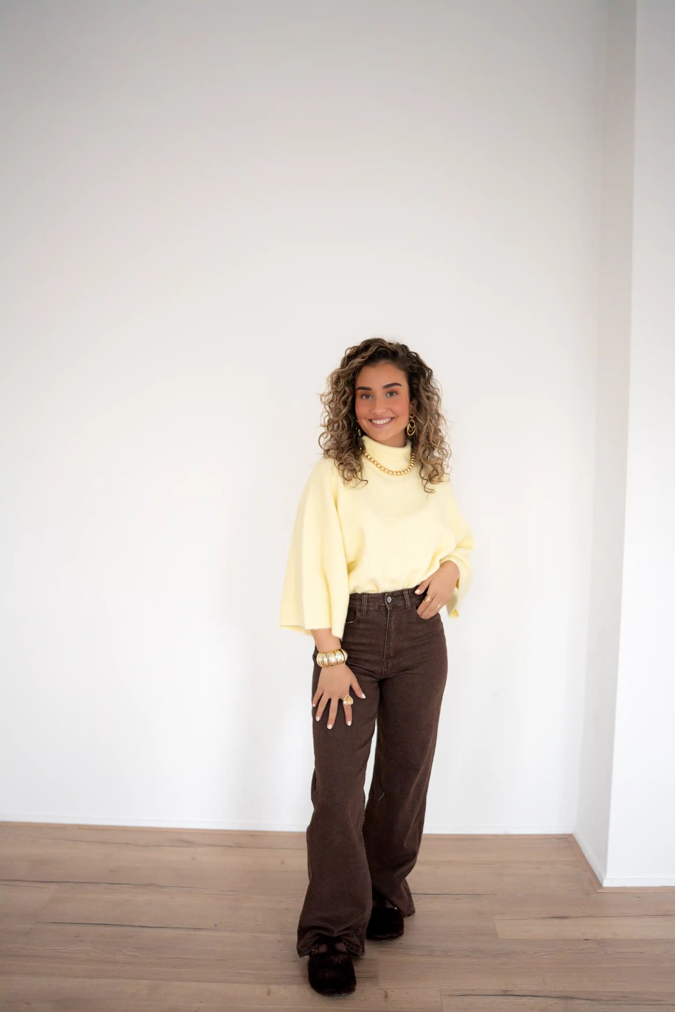 Tina Sweater Yellow * - Afbeelding 7