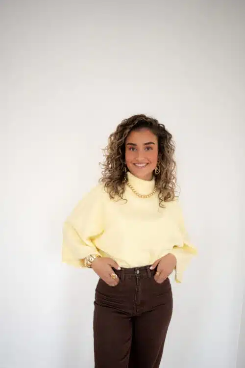 Alternative view of Tina Sweater Yellow *