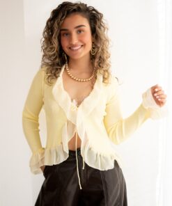 Jomy Cardigan Yellow |