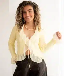 Jomy Cardigan Yellow |