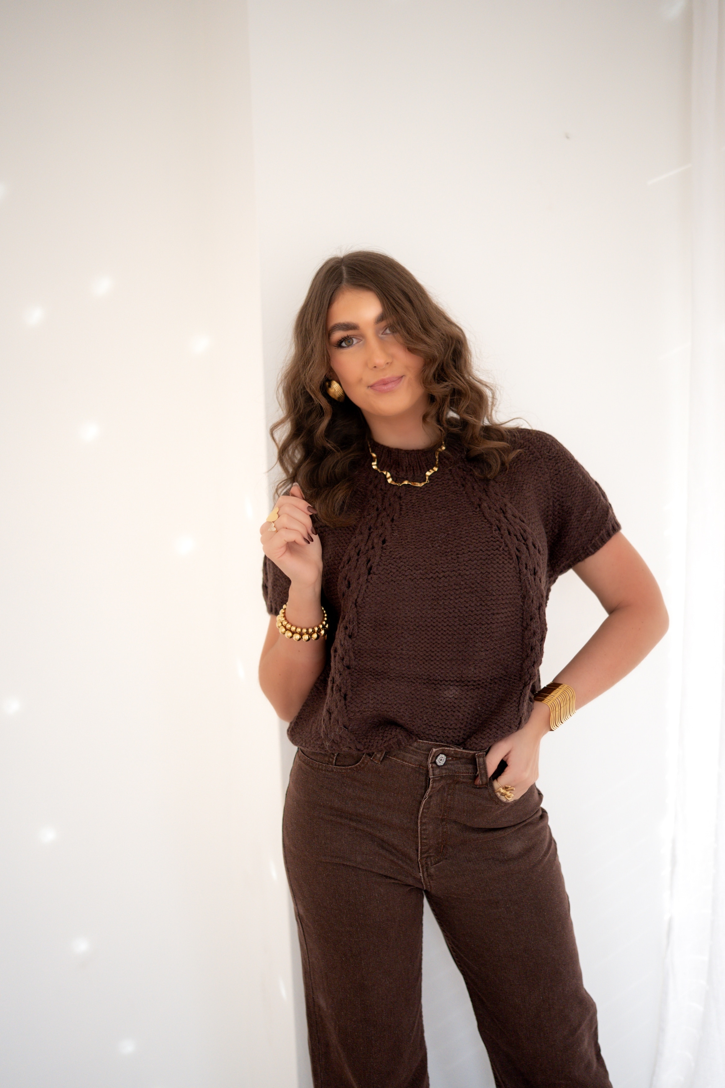 Manda Sweater Brown * - Afbeelding 2