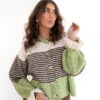Nika Cardigan Multi Green #