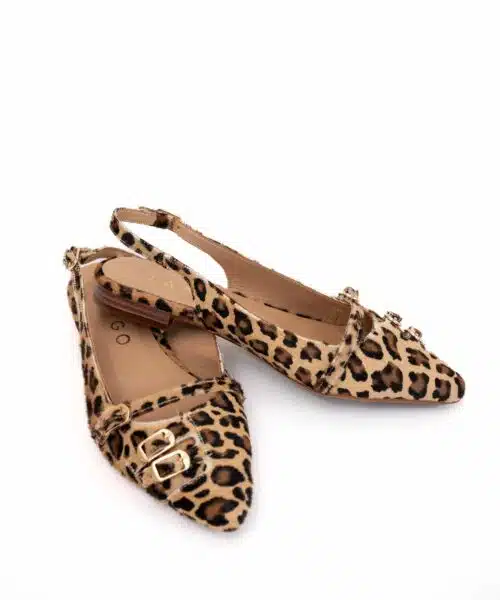 Tango Slingback Duna 4-C Leopard