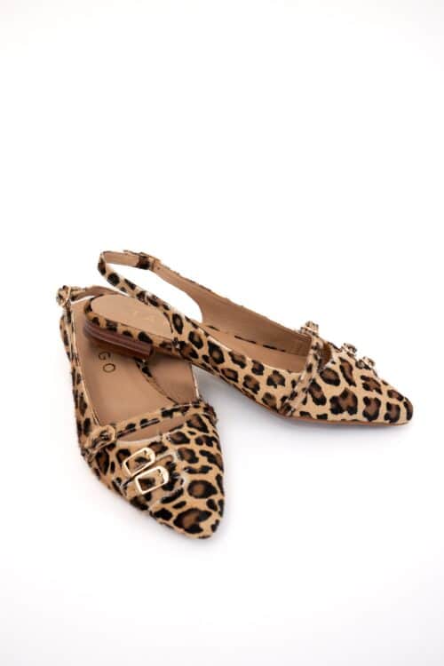 Tango Slingback Duna 4-C Leopard