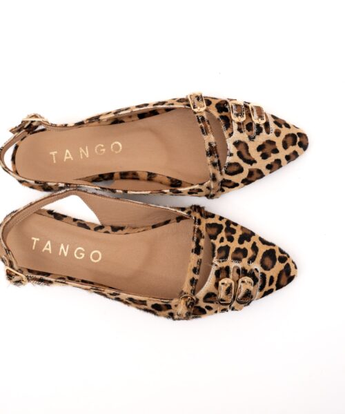 Alternative view of Tango Slingback Duna 4-C Leopard