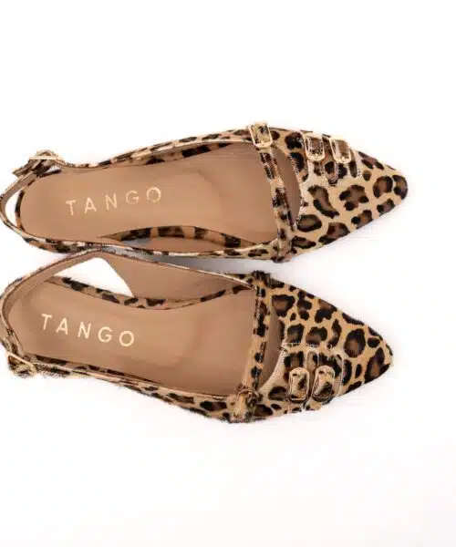 Alternative view of Tango Slingback Duna 4-C Leopard