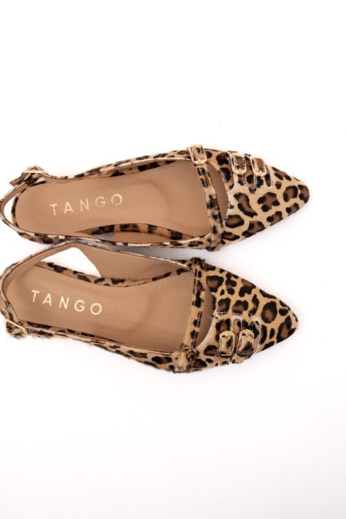 Alternative view of Tango Slingback Duna 4-C Leopard