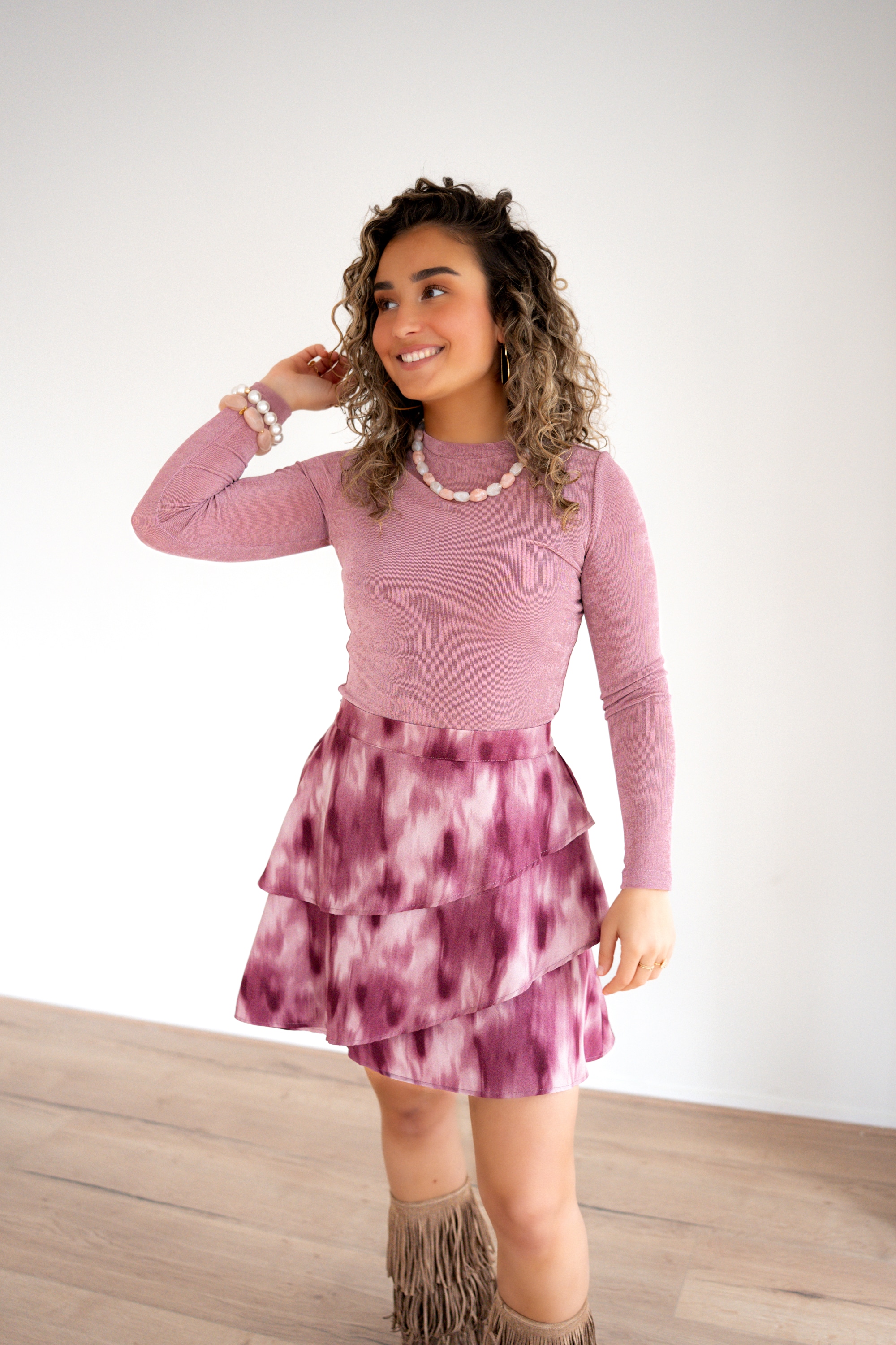 Lofty Manner Top Arlina Mauve Pink - Afbeelding 5