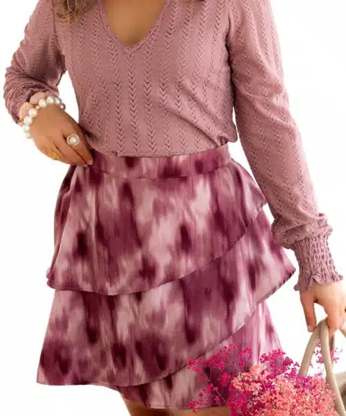 Alternative view of Lofty Manner Blouse Mealis Mauve