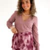 Lofty Manner Blouse Mealis Mauve