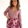 Lofty Manner Blouse Mealis Mauve