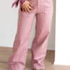 Lofty Manner Trouser Thalie Mauve Pink