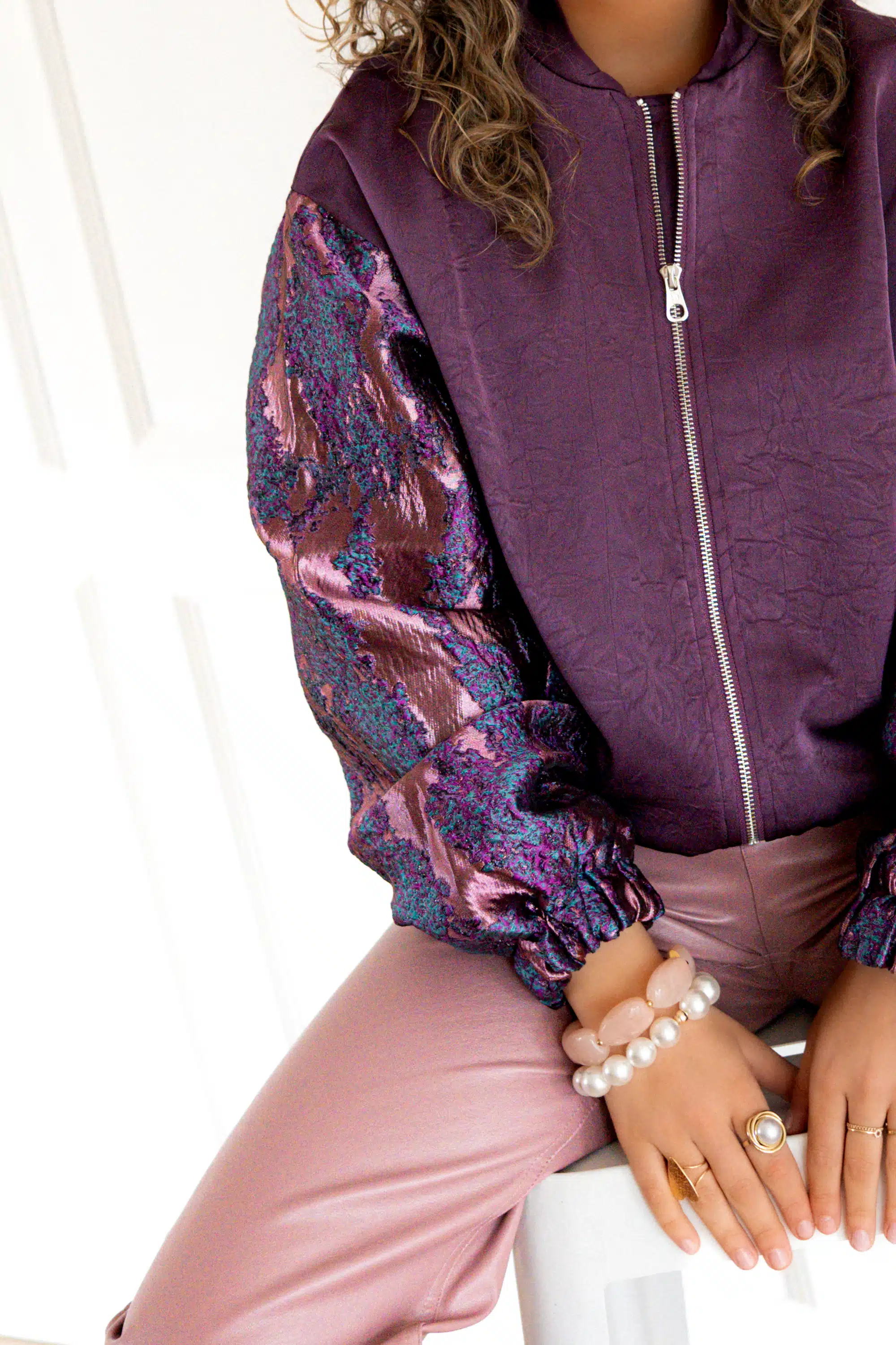 Lofty Manner Jacket Oree Purple - Afbeelding 8