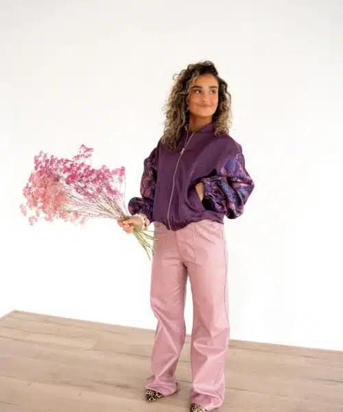Alternative view of Lofty Manner Trouser Thalie Mauve Pink