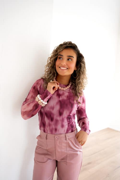 Alternative view of Lofty Manner Top Zina Mauve Ombre