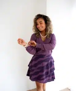 Alternative view of Lofty Manner Skirt Ayra Purple Faded
