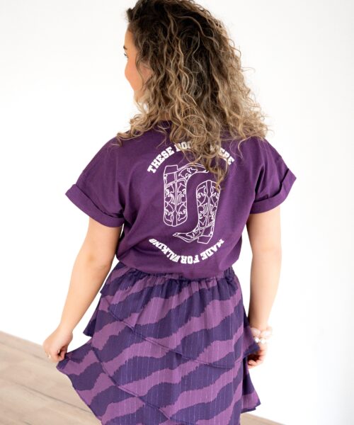 Lofty Manner T-Shirt Zeva Purple