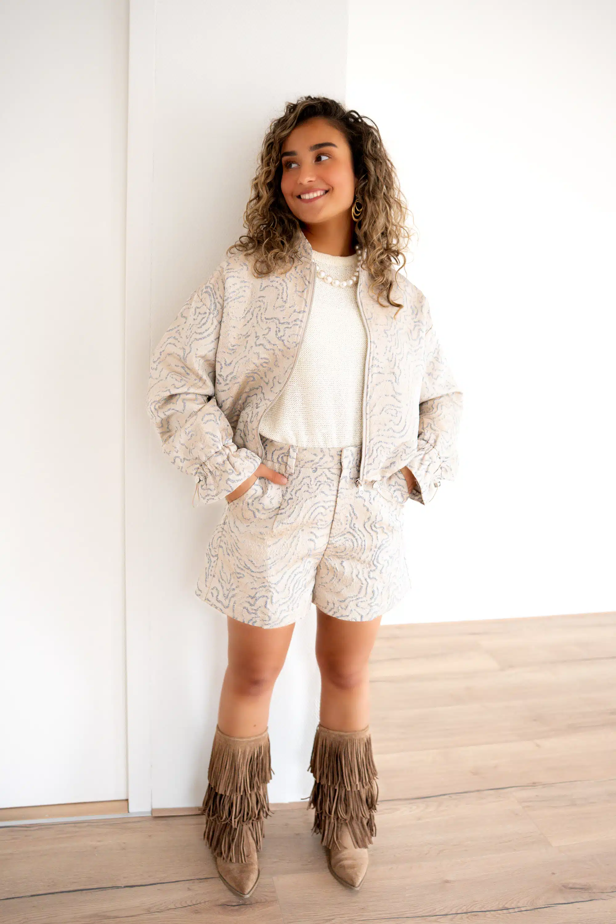 Lofty Manner Jacket Brienna Silver - Afbeelding 5