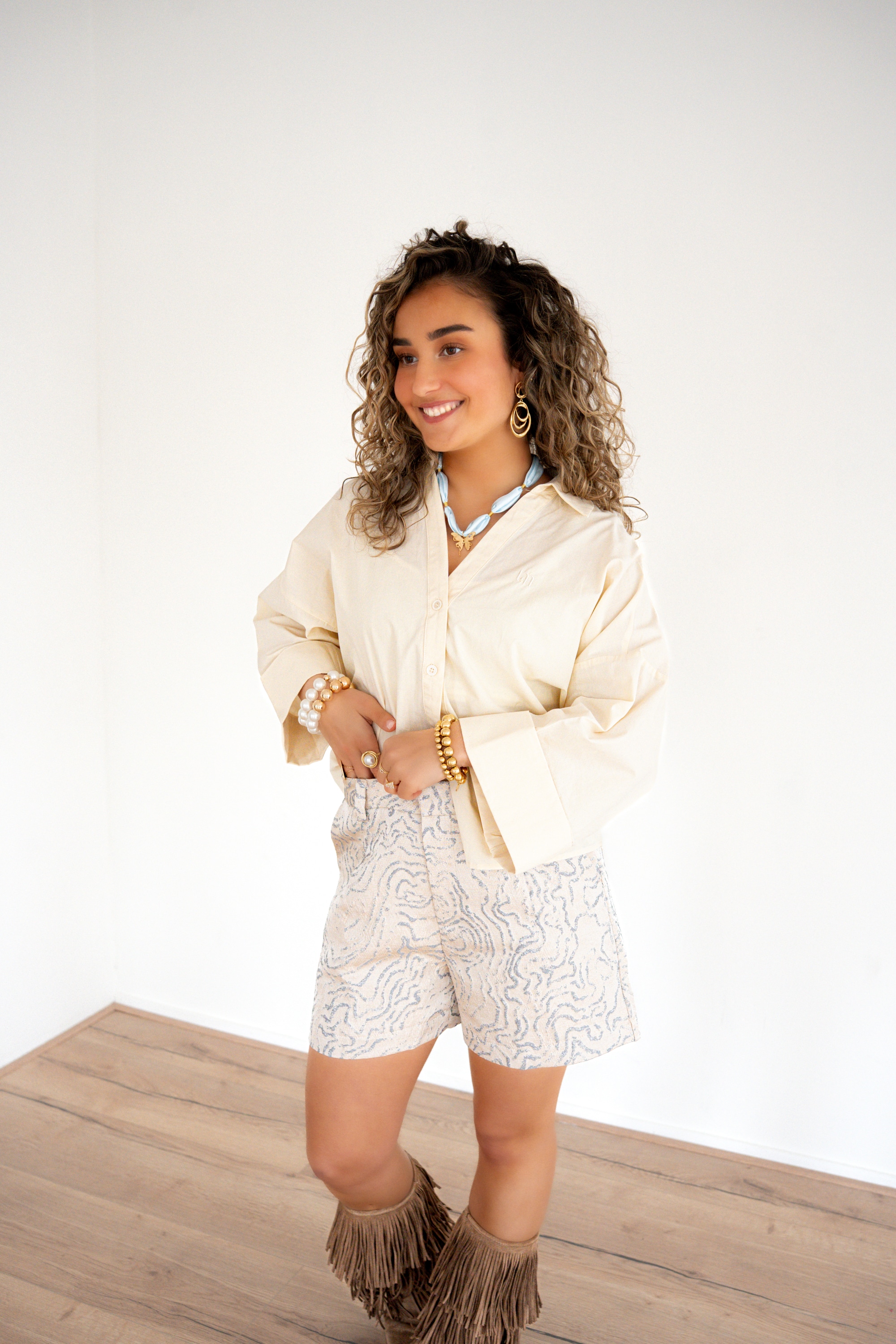 Lofty Manner Blouse Selou Ecru - Afbeelding 4