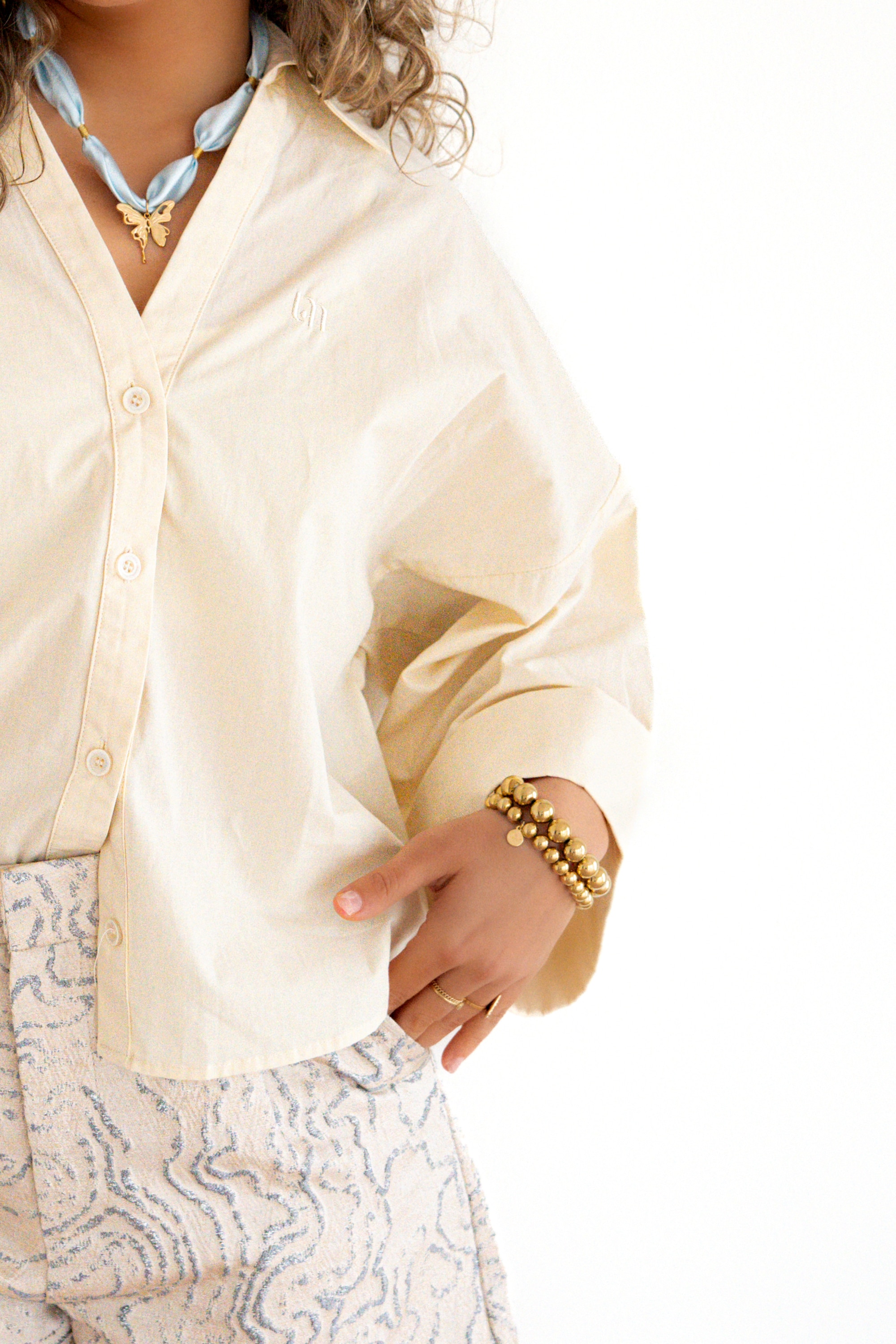 Lofty Manner Blouse Selou Ecru - Afbeelding 2