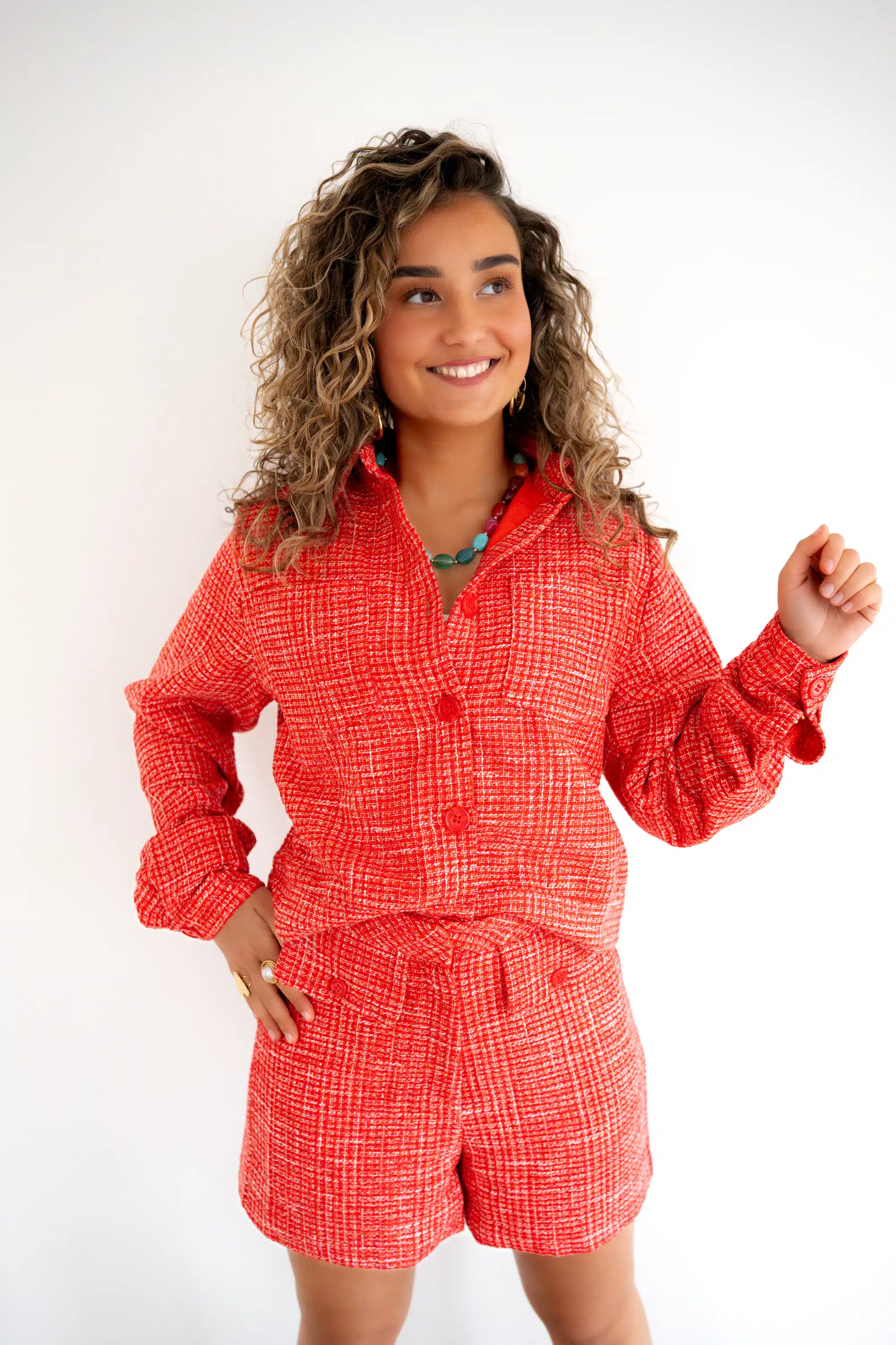 Lofty Manner Short Linde Coral - Afbeelding 5