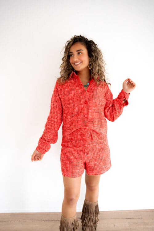 Alternative view of Lofty Manner Blouse Tess Coral