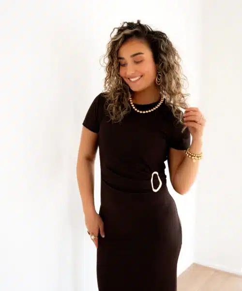 Dilan Dress Brown