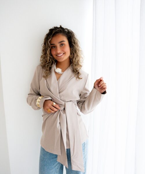 Nicha Blazer Taupe