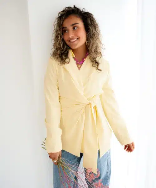 Nicha Blazer Yellow