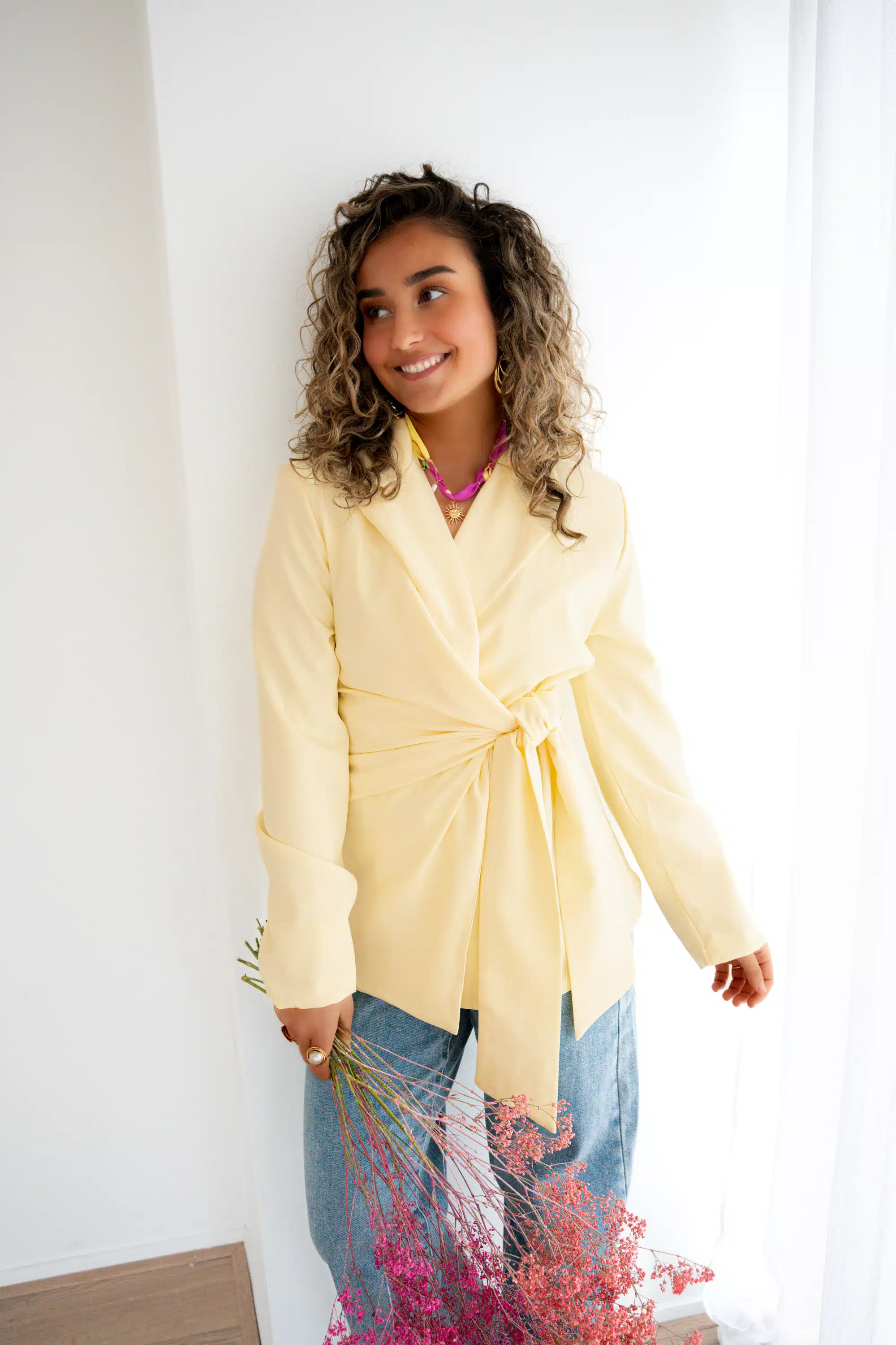 Nicha Blazer Yellow
