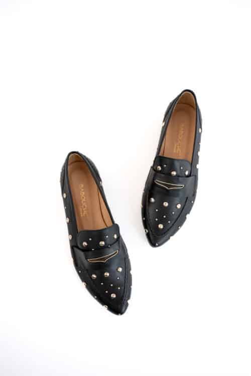 Alternative view of Babouche Loafer G-Lois-2 Black
