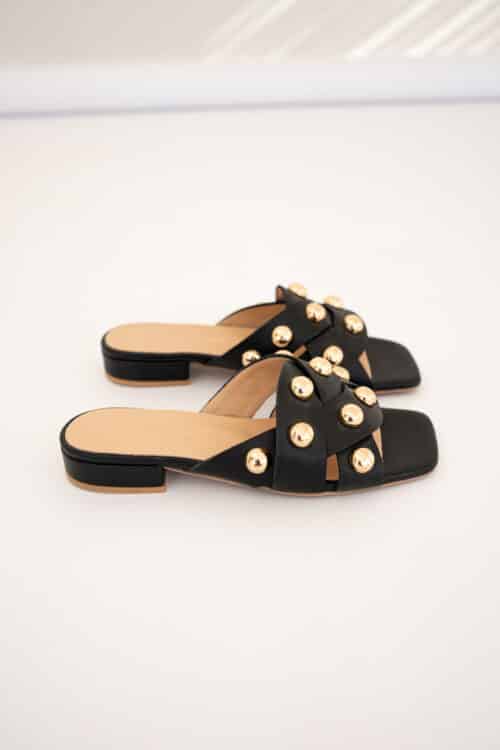 Babouche Sandal G-Sabien-1 Black