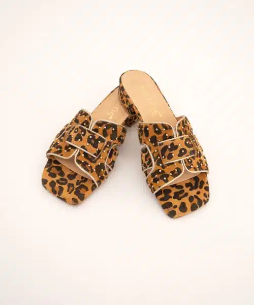Babouche Sandal G-Joni-145 Camel Leo
