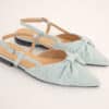 Babouche Slingback Jona-33 Ice Blue