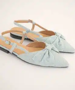 Babouche Slingback Jona-33 Ice Blue